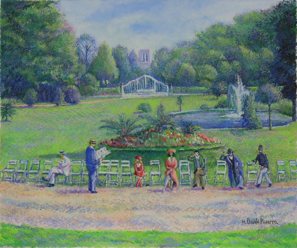 Sieste au Jardin Public